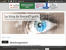 Tablet Screenshot of freya47-goth.over-blog.fr