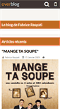 Mobile Screenshot of mangetasoupe.over-blog.com