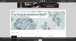 Desktop Screenshot of peintures-fan19.over-blog.com