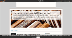 Desktop Screenshot of pitipoissondansleau.over-blog.com