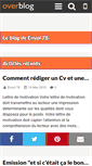 Mobile Screenshot of envol78.over-blog.com