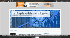 Desktop Screenshot of kadais.over-blog.com