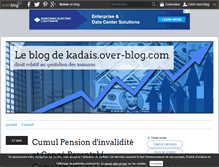 Tablet Screenshot of kadais.over-blog.com