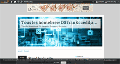 Desktop Screenshot of ds-homebrew.over-blog.com