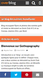 Mobile Screenshot of gothopography.over-blog.com