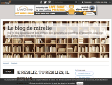 Tablet Screenshot of mirelie.over-blog.com