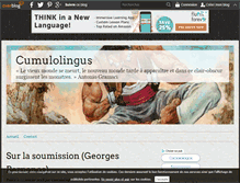 Tablet Screenshot of cumulolingus.over-blog.fr