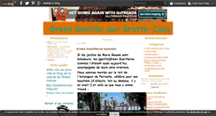 Desktop Screenshot of greenguerillero.over-blog.com