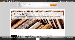 Desktop Screenshot of blogash.over-blog.com