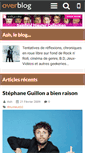 Mobile Screenshot of blogash.over-blog.com