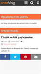 Mobile Screenshot of despoulesetdesplumes.over-blog.com
