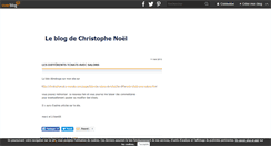 Desktop Screenshot of christophenoel.over-blog.com