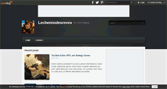 Desktop Screenshot of lechemindesreves.over-blog.com