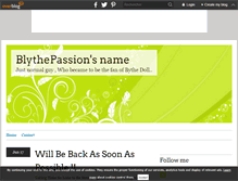 Tablet Screenshot of blythepassion.over-blog.com