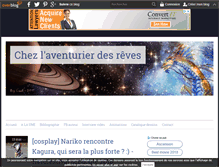 Tablet Screenshot of chezlaventurierdesreves.over-blog.com