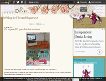 Tablet Screenshot of econoblogueuse.over-blog.com