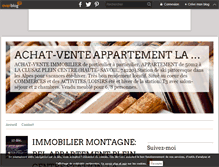 Tablet Screenshot of laclusaz-appartement.over-blog.com