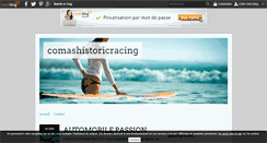 Desktop Screenshot of comashistoricracing.over-blog.com