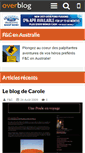 Mobile Screenshot of caroleetflorianenaustralie.over-blog.com