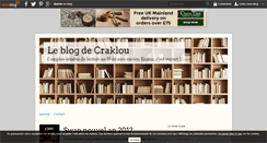 Desktop Screenshot of chez-craklou.over-blog.com