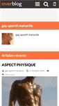 Mobile Screenshot of gay-sportif-marseille.over-blog.com