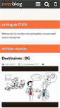 Mobile Screenshot of cleo-conseil.over-blog.com