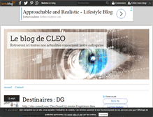 Tablet Screenshot of cleo-conseil.over-blog.com