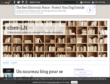 Tablet Screenshot of chez-ln.over-blog.com