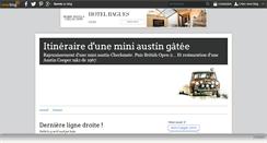 Desktop Screenshot of itineraire.d.une.mini.gatee.over-blog.fr