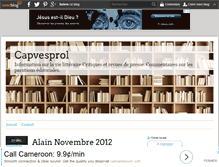 Tablet Screenshot of capvesprol.over-blog.com
