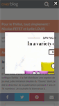 Mobile Screenshot of pourlethillot-toutsimplement.over-blog.fr