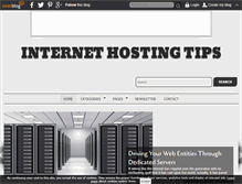 Tablet Screenshot of internethostingtips.over-blog.com