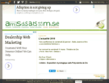 Tablet Screenshot of amisdesarts.over-blog.com
