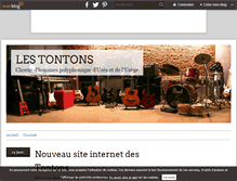 Tablet Screenshot of lestontons.over-blog.fr