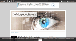 Desktop Screenshot of ecocitoyen.over-blog.com
