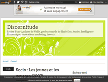 Tablet Screenshot of discernitude.over-blog.com