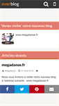 Mobile Screenshot of megadanse.over-blog.com