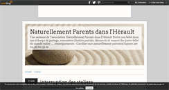 Desktop Screenshot of naturellement-parents34.over-blog.com