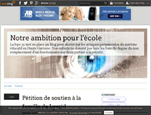 Tablet Screenshot of ambition-ecole-31.over-blog.com