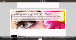 Desktop Screenshot of marie.girard.over-blog.com