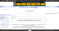 Desktop Screenshot of clonage.over-blog.com