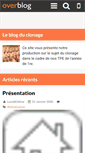 Mobile Screenshot of clonage.over-blog.com