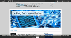 Desktop Screenshot of haseo-hacker.over-blog.fr