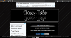 Desktop Screenshot of glossy-nails.over-blog.com