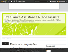Tablet Screenshot of freelance.assistance.over-blog.com