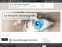 Tablet Screenshot of jaminagrobi.over-blog.com