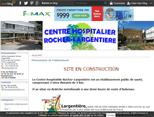 Tablet Screenshot of hopital-local-rocher-largentiere.over-blog.fr