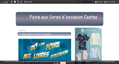 Desktop Screenshot of foireauxlivres-cestas.over-blog.com