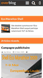 Mobile Screenshot of ecomarathonshell-iutnimes.over-blog.fr