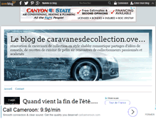 Tablet Screenshot of caravanesdecollection.over-blog.com